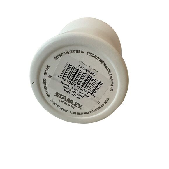 NWT  STANLEY Tumbler Quencher‎  H2.0 40 OZ  White/ Blue NWT - Picture 5 of 5